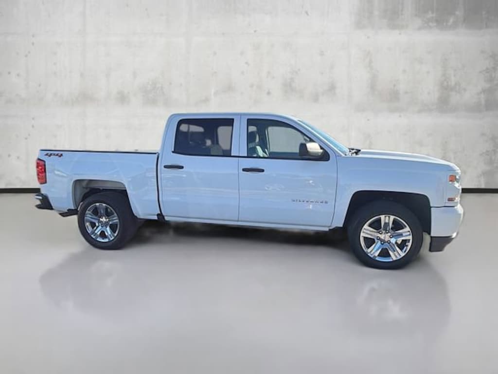 Used 2018 Chevrolet Silverado 1500 Custom Truck Crew Cab