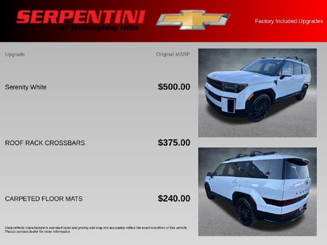 Used 2026 Hyundai Santa Fe Calligraphy SUV