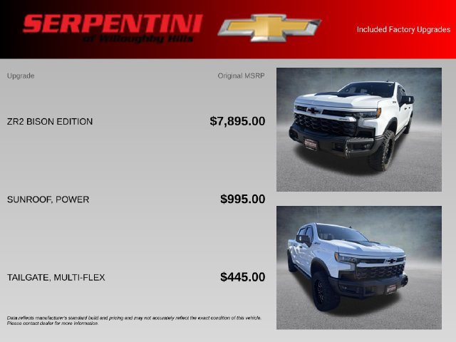 Used 2023 Chevrolet Silverado 1500 ZR2 Truck Crew Cab