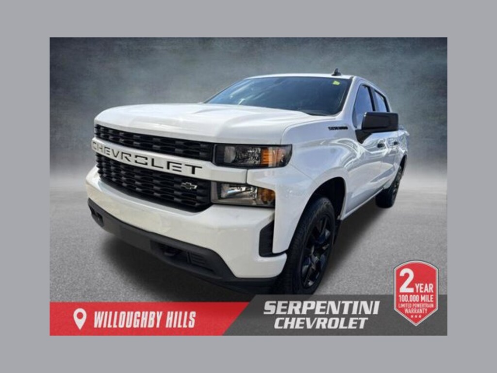 Used 2021 Chevrolet Silverado 1500 Custom Truck Crew Cab