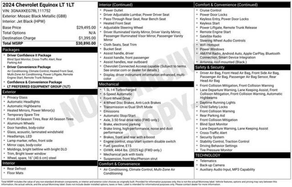 Used 2024 Chevrolet Equinox LT SUV
