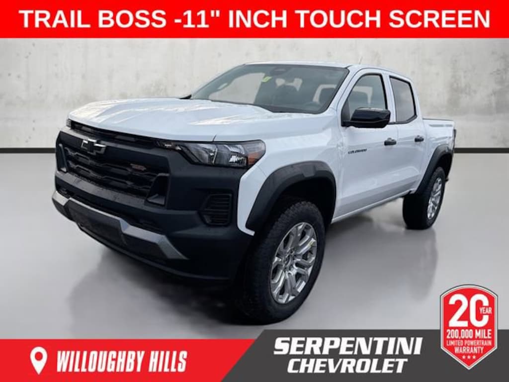 New 2026 Chevrolet Colorado Trail Boss Truck