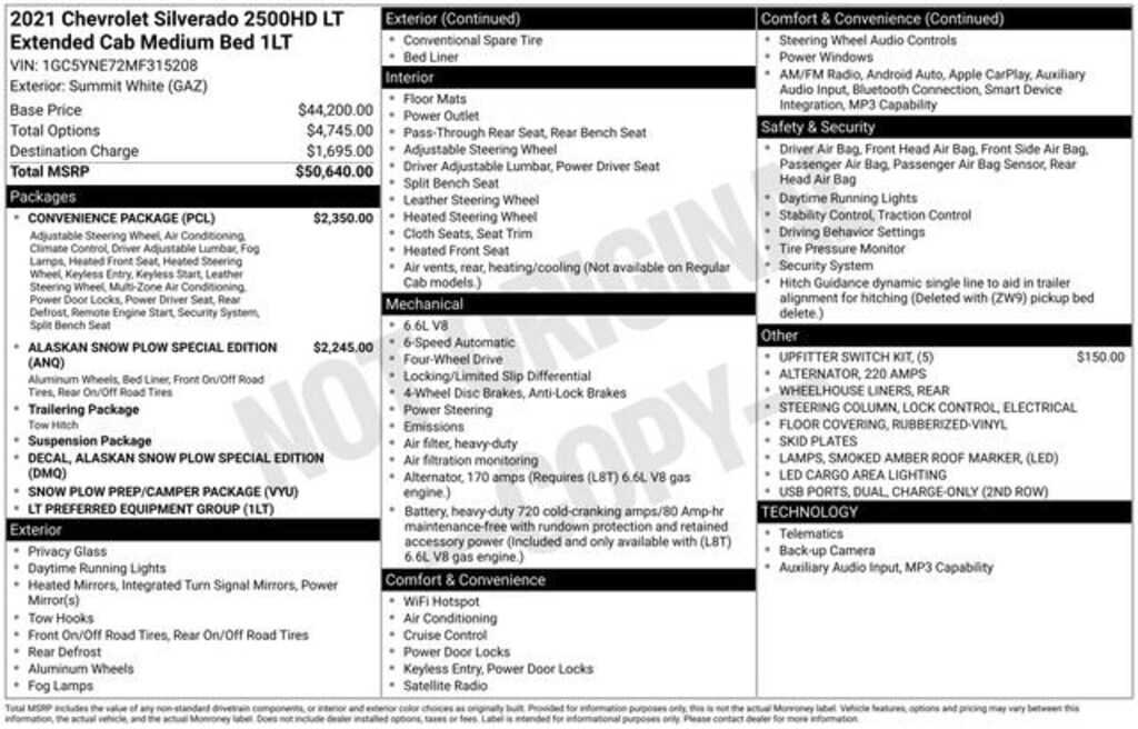 Used 2021 Chevrolet Silverado 2500 HD LT Truck Double Cab