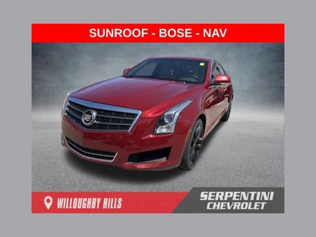 Used 2014 CADILLAC ATS Luxury AWD Sedan