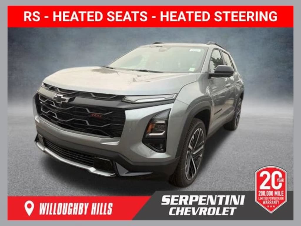 New 2027 Chevrolet Equinox RS SUV