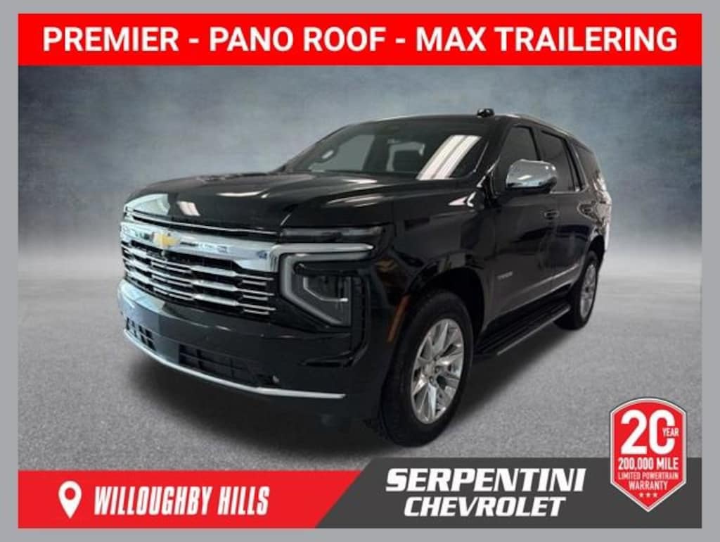 New 2026 Chevrolet Tahoe Premier SUV
