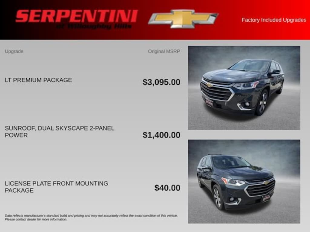 Used 2019 Chevrolet Traverse LT Leather SUV