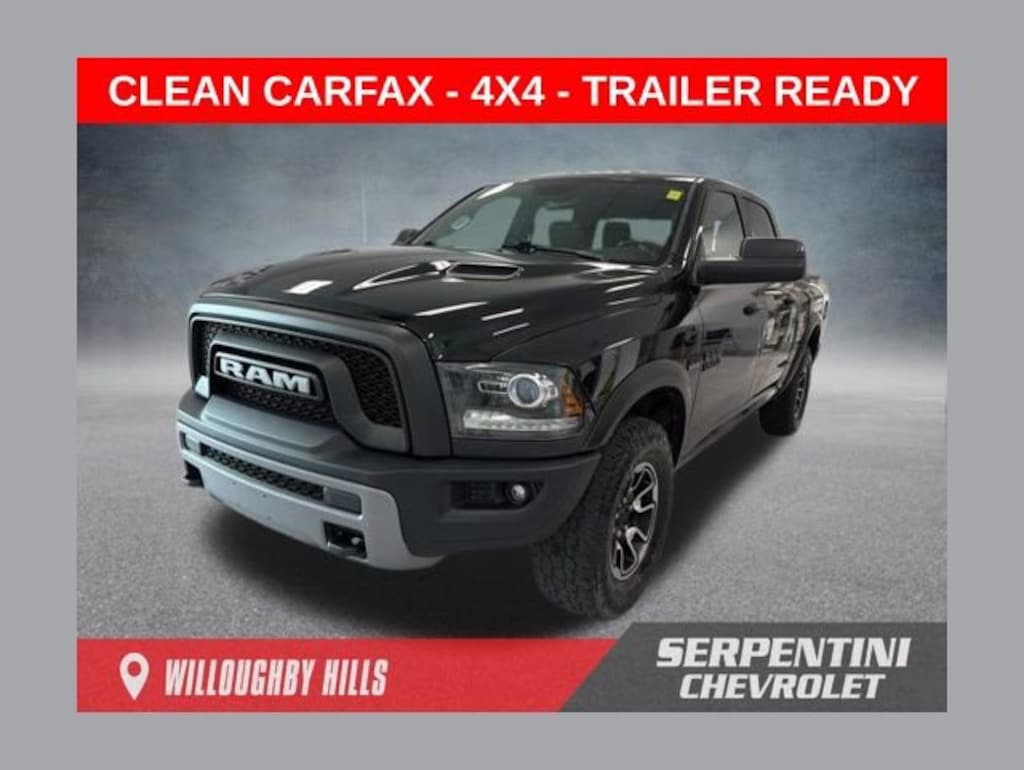 Used 2018 Ram 1500 Rebel Truck Crew Cab