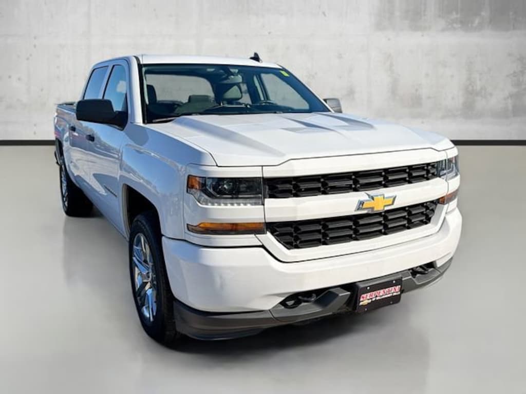 Used 2018 Chevrolet Silverado 1500 Custom Truck Crew Cab
