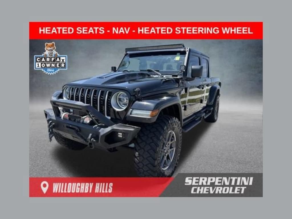 Used 2020 Jeep Gladiator Overland Truck Crew Cab