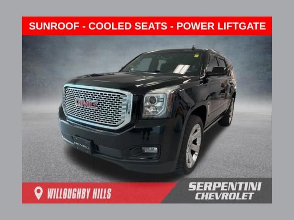 Used 2017 GMC Yukon Denali SUV