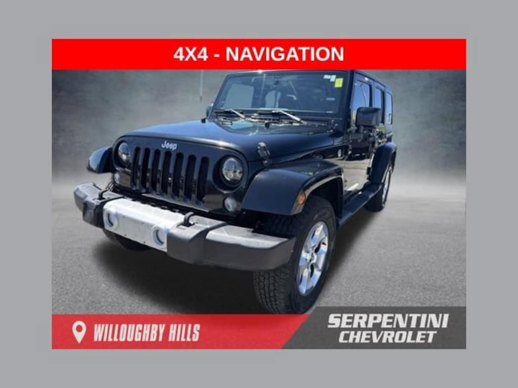 Used 2015 Jeep Wrangler Unlimited Sahara SUV