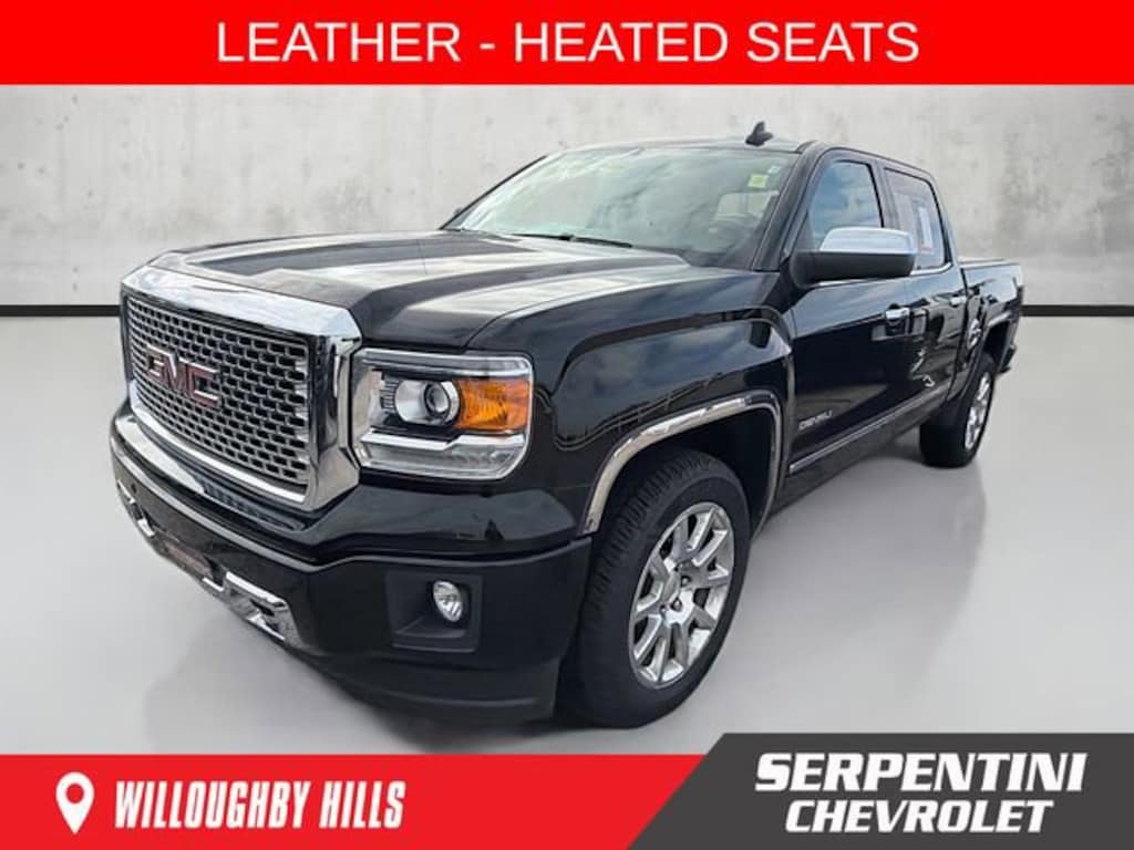 Used 2015 GMC Sierra 1500 Denali Truck Crew Cab