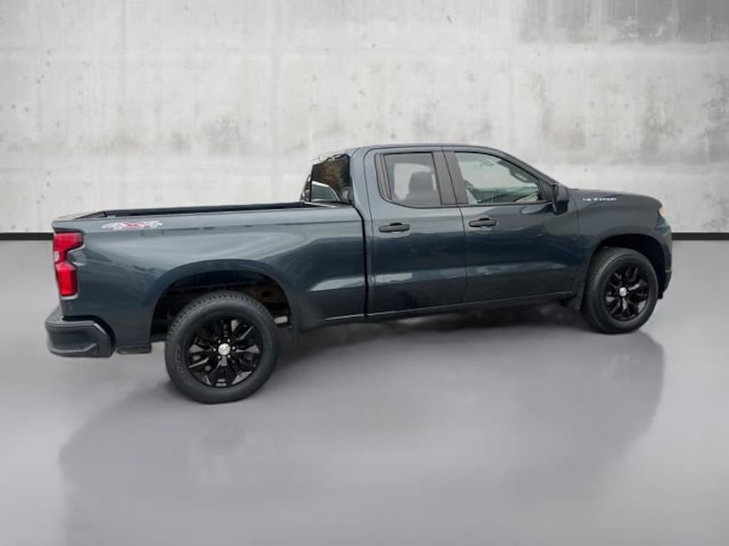 Certified 2021 Chevrolet Silverado 1500 Custom Truck Double Cab
