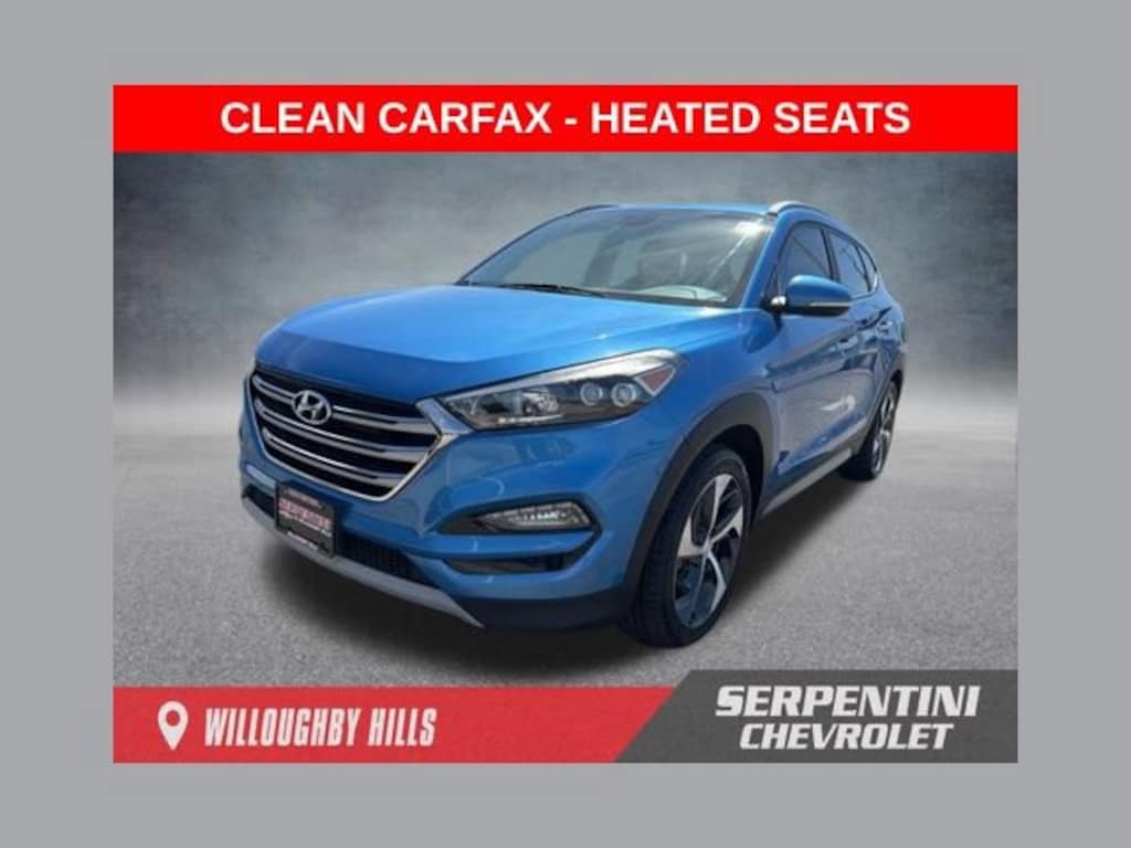 Used 2017 Hyundai Tucson Limited SUV