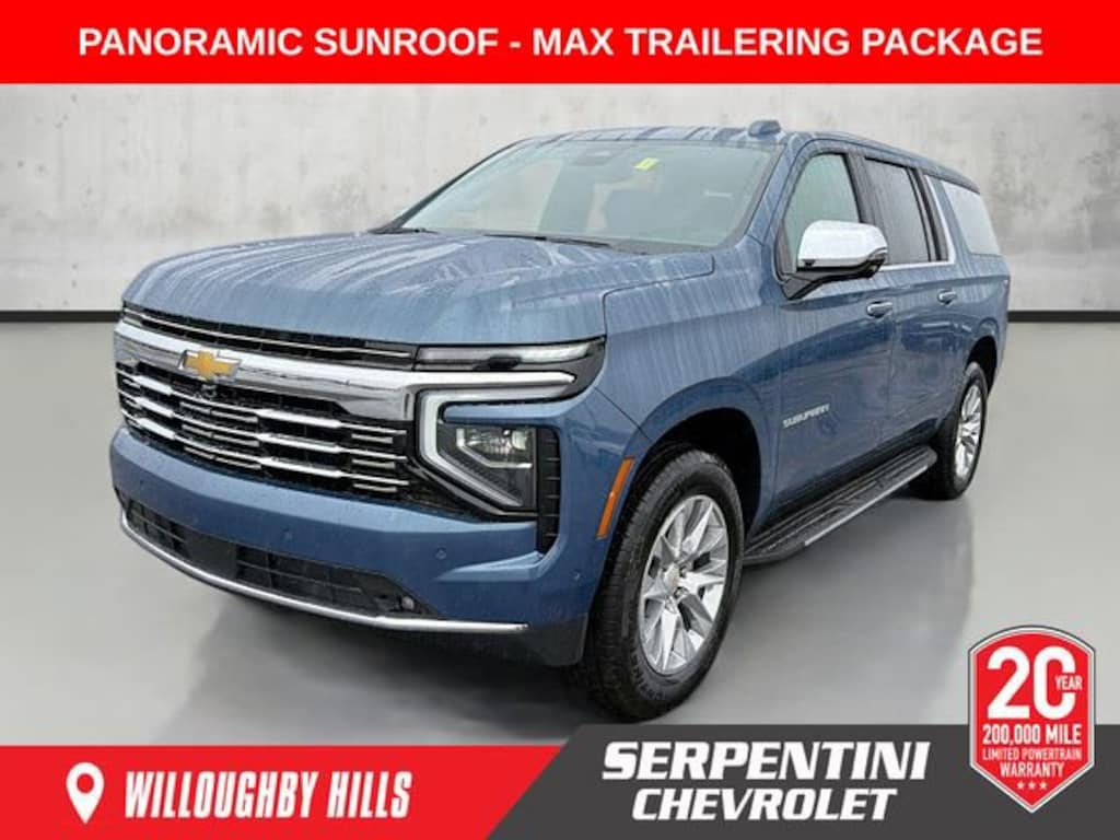New 2026 Chevrolet Suburban Premier SUV