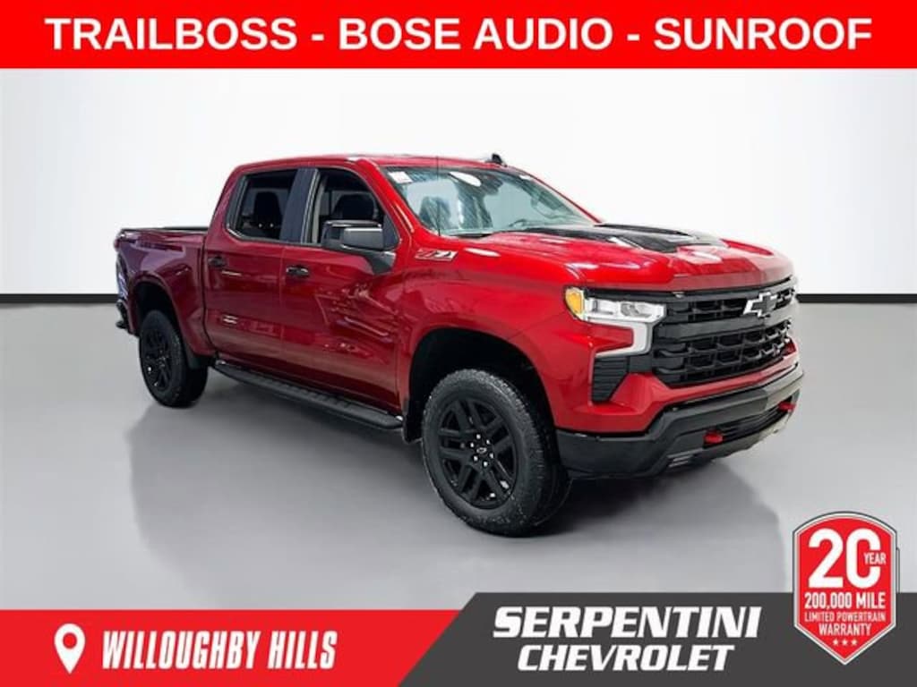 New 2026 Chevrolet Silverado 1500 LT Trail Boss Truck