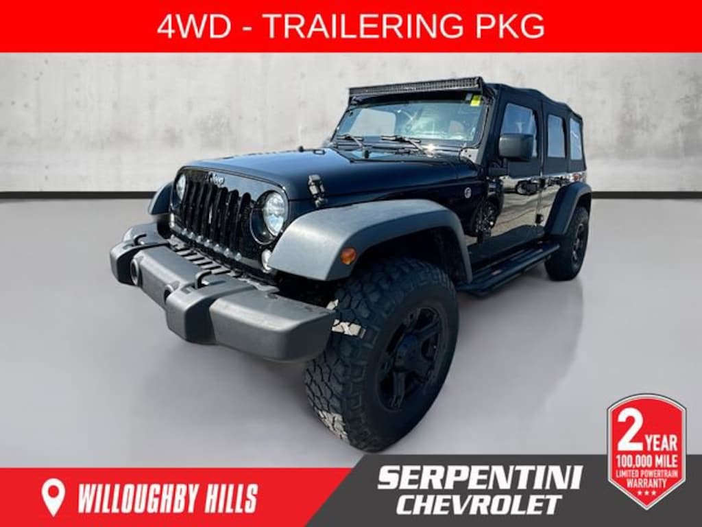 Used 2017 Jeep Wrangler Unlimited Sport SUV
