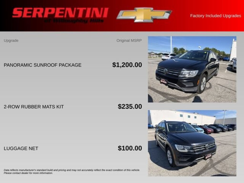 Used 2019 Volkswagen Tiguan 2.0T SE SUV