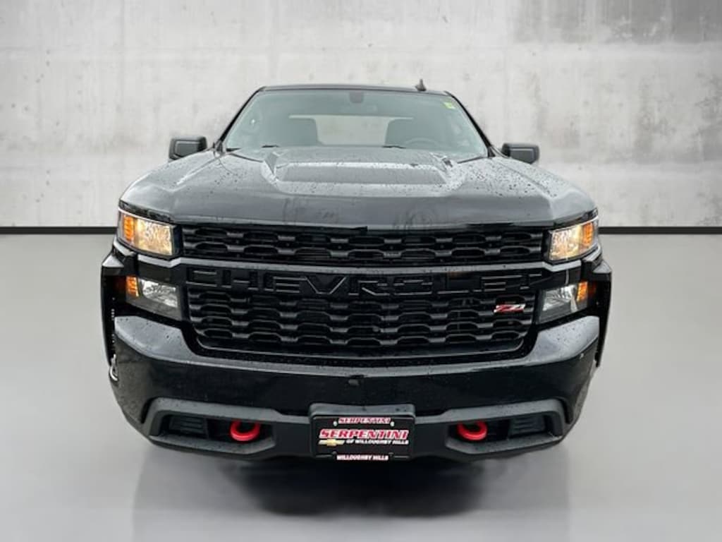 Used 2019 Chevrolet Silverado 1500 Custom Trail Boss Truck Double Cab