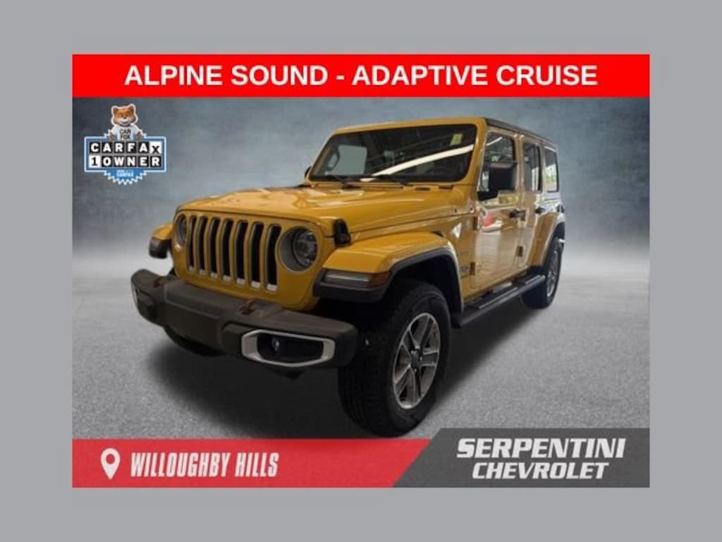 Used 2019 Jeep Wrangler Unlimited Sahara SUV