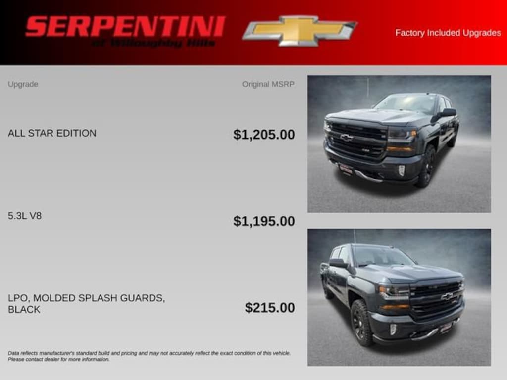 Used 2017 Chevrolet Silverado 1500 LT Truck Crew Cab