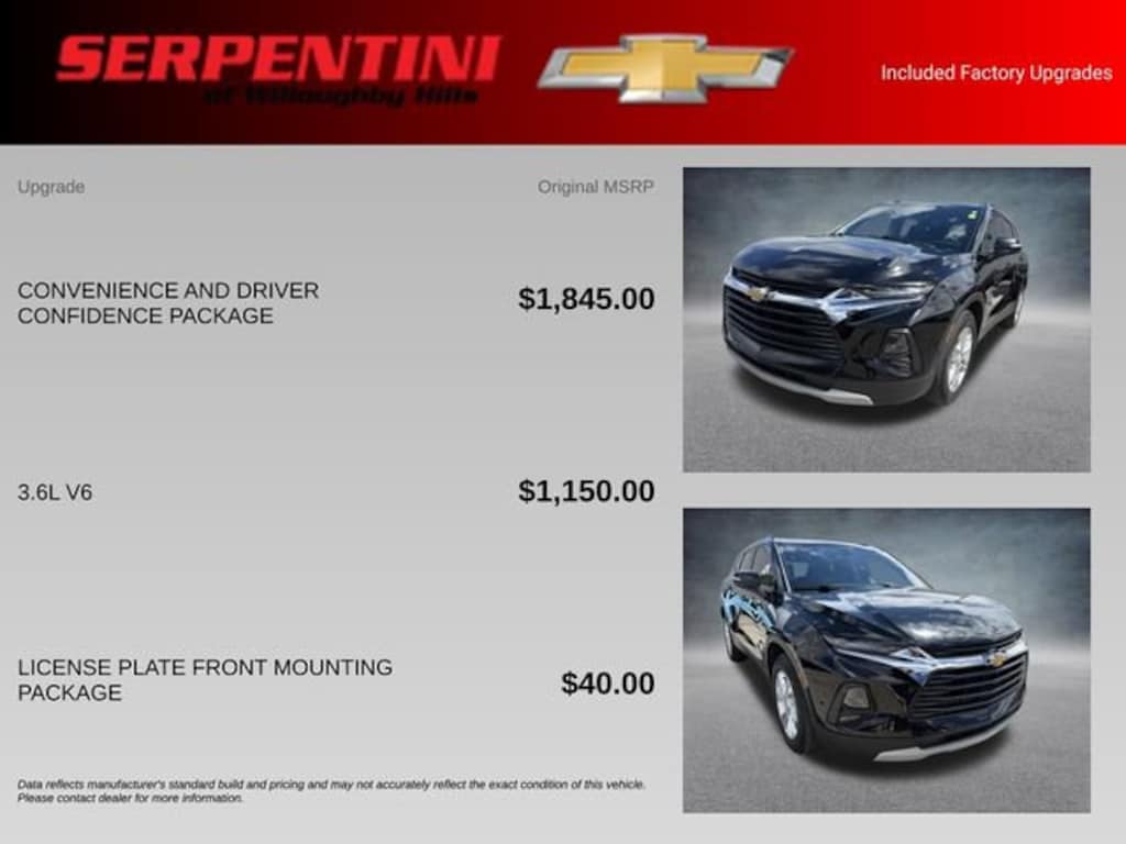 Used 2020 Chevrolet Blazer LT SUV