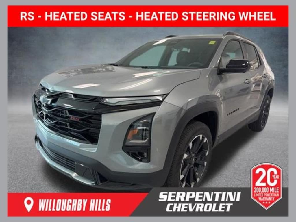 New 2026 Chevrolet Equinox RS SUV