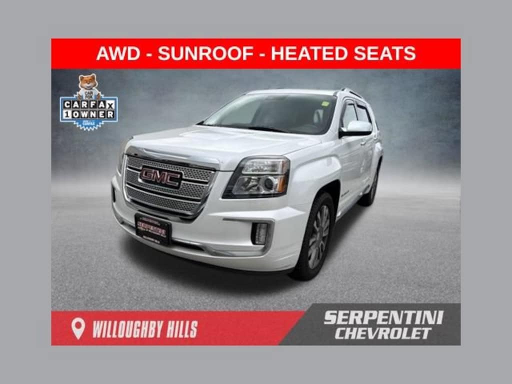 Used 2017 GMC Terrain Denali SUV