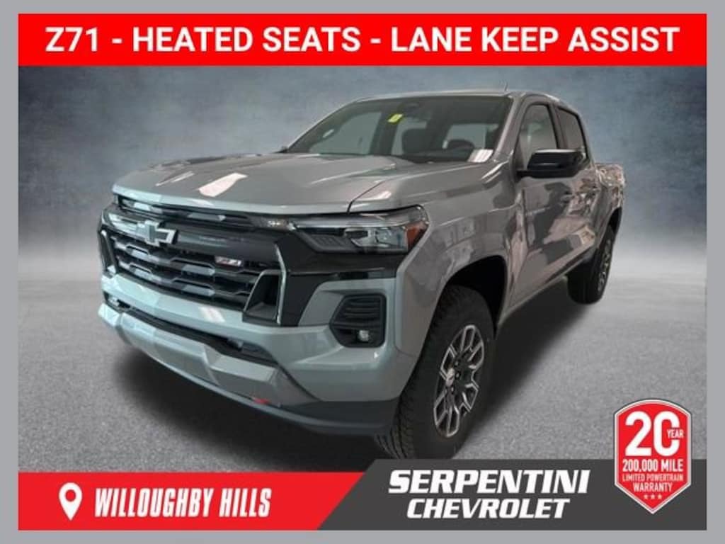 New 2026 Chevrolet Colorado Z71 Truck