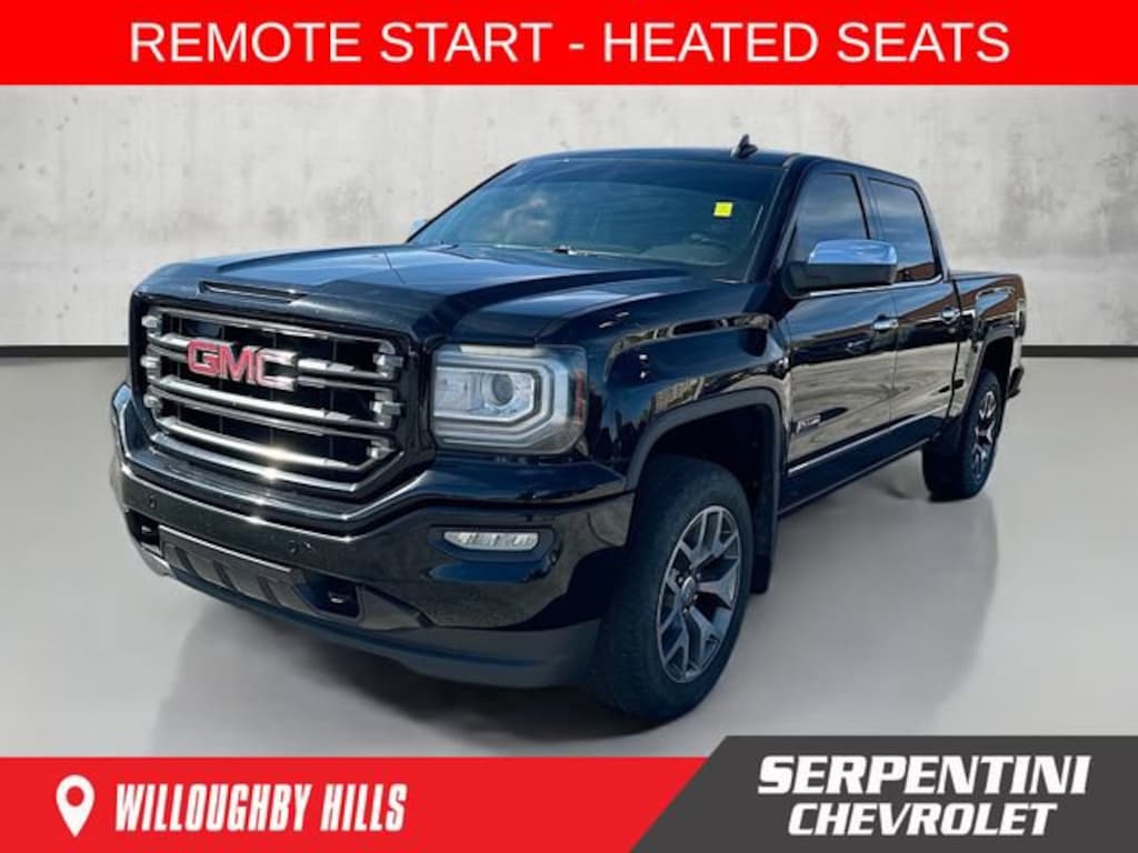 Used 2016 GMC Sierra 1500 SLT Truck Crew Cab
