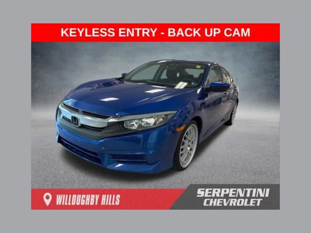 Used 2018 Honda Civic Sedan LX Sedan