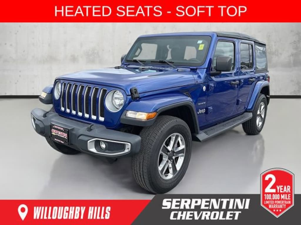 Used 2018 Jeep Wrangler Unlimited Sahara SUV