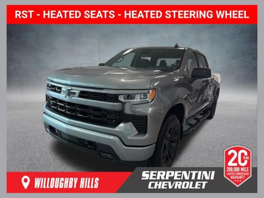New 2026 Chevrolet Silverado 1500 RST Truck