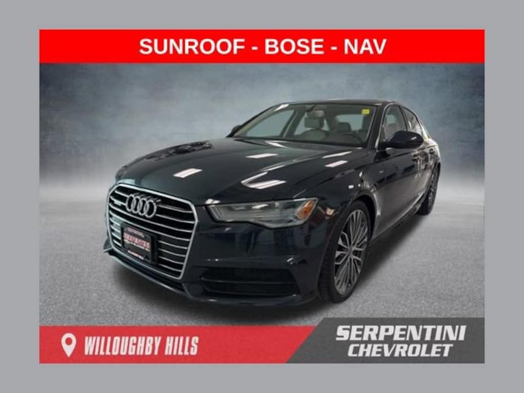 Used 2017 Audi A6 Premium Plus Sedan