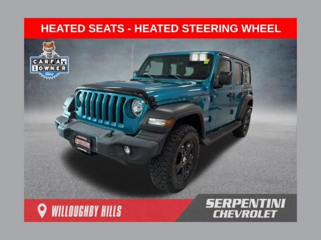 Used 2019 Jeep Wrangler Unlimited Sport S SUV