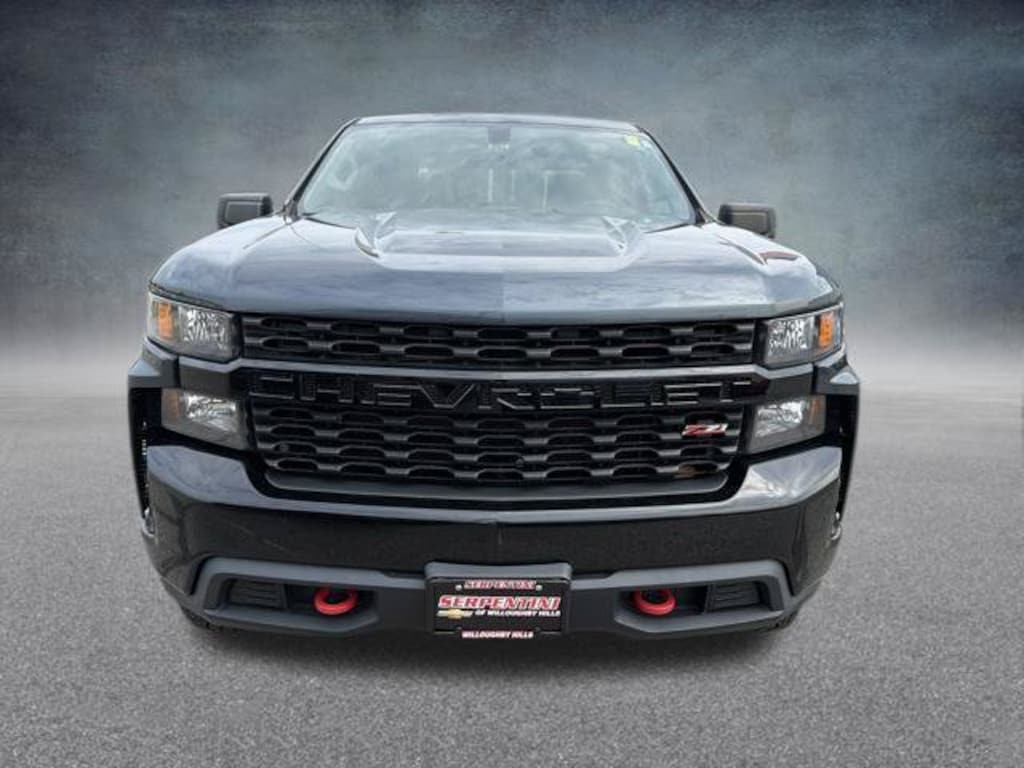 Used 2019 Chevrolet Silverado 1500 Custom Trail Boss Truck Crew Cab