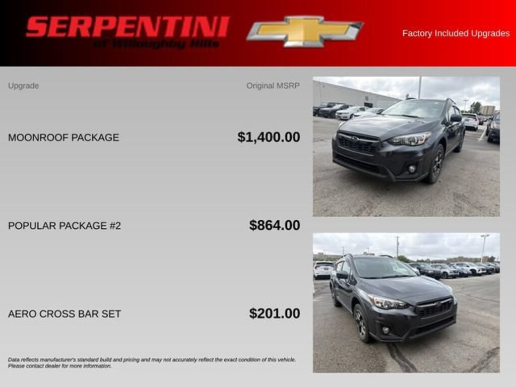 Used 2018 Subaru Crosstrek 2.0i Premium SUV