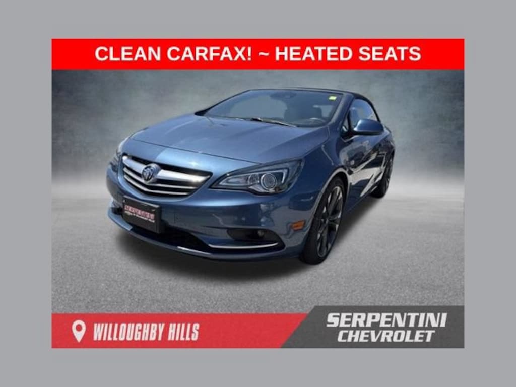 Used 2017 Buick Cascada Premium Convertible