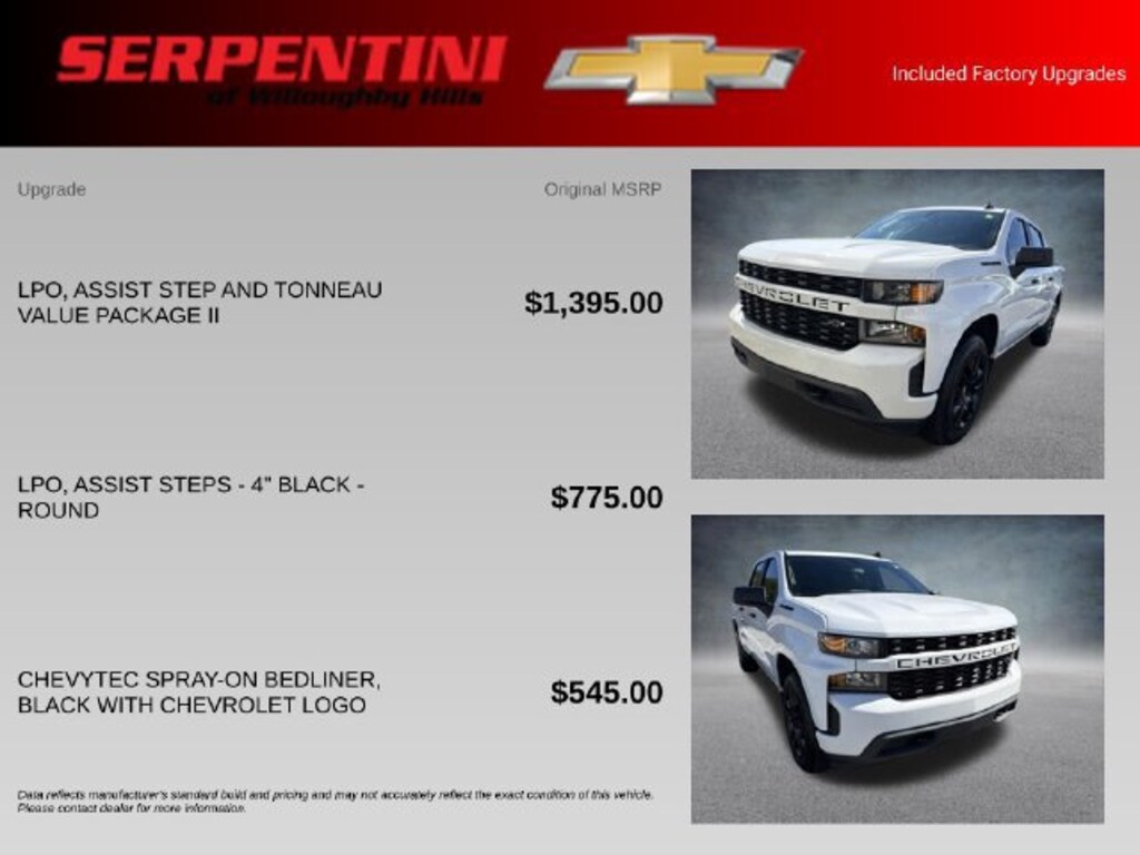 Used 2021 Chevrolet Silverado 1500 Custom Truck Crew Cab