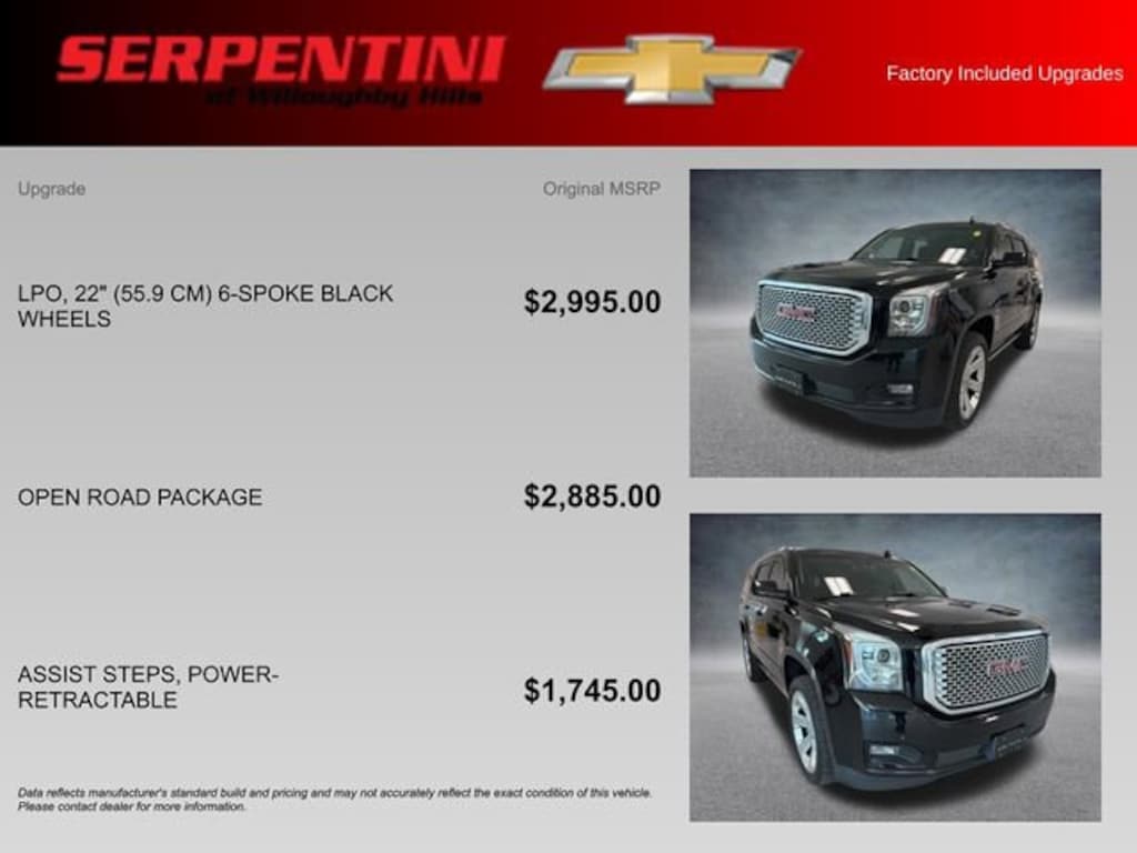 Used 2017 GMC Yukon Denali SUV