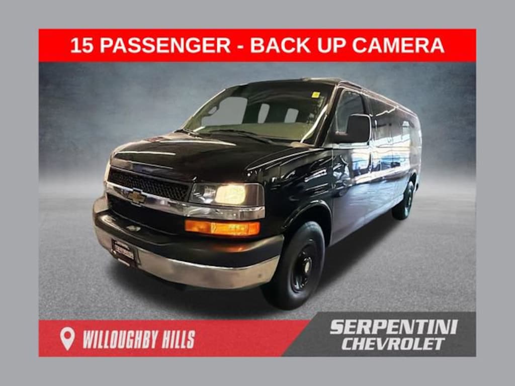 Used 2016 Chevrolet Express Passenger 3500 LT Van Extended Passenger Van