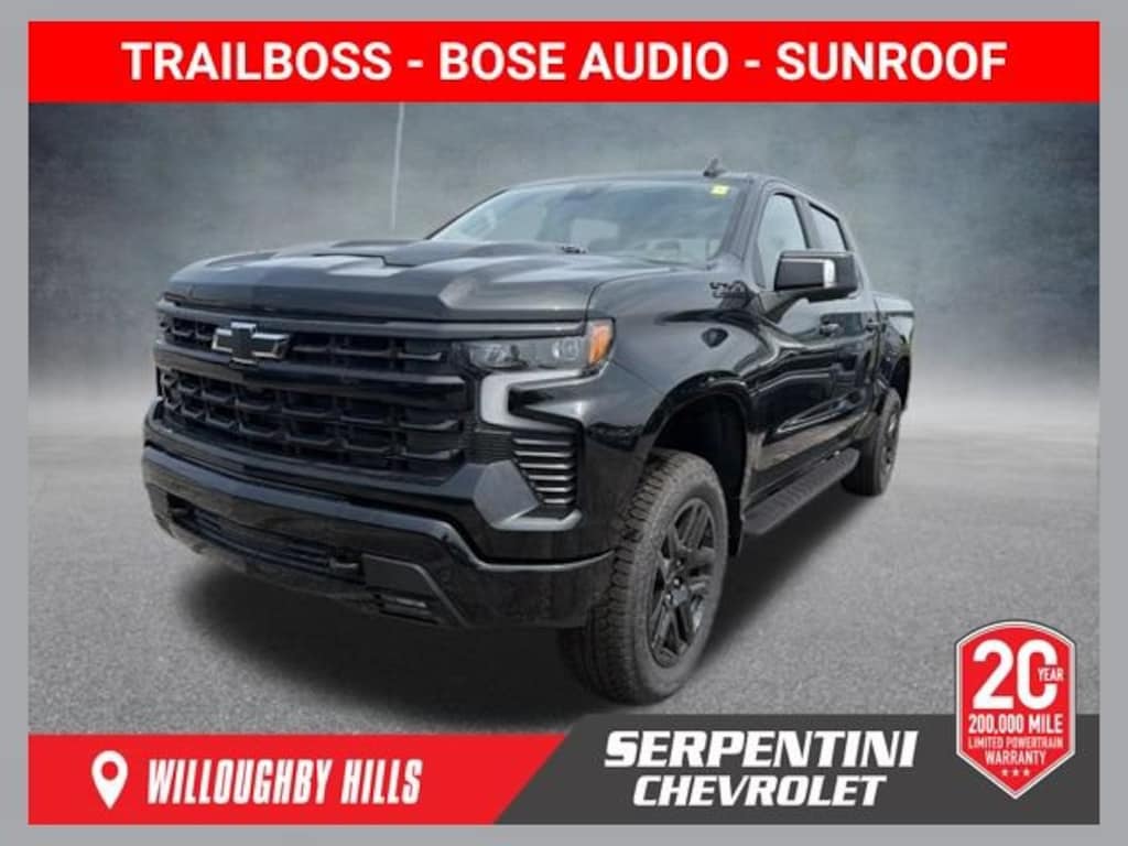 New 2026 Chevrolet Silverado 1500 LT Trail Boss Truck
