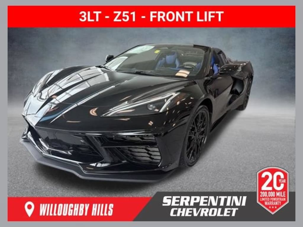 New 2027 Chevrolet Corvette Stingray 3LT Convertible