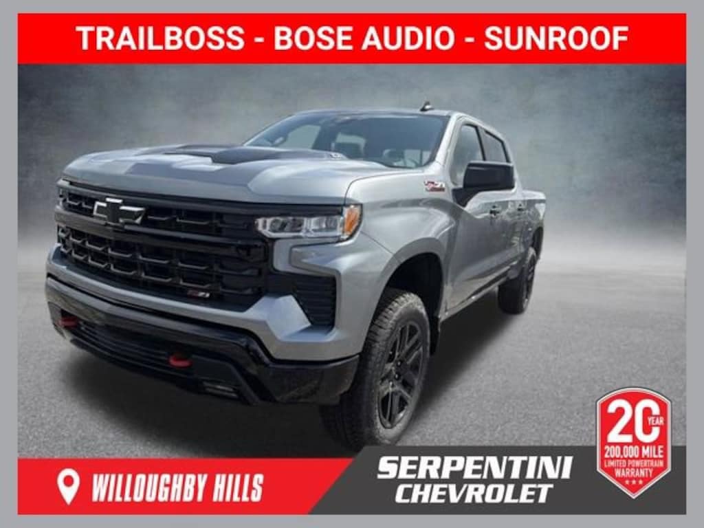 New 2026 Chevrolet Silverado 1500 LT Trail Boss Truck