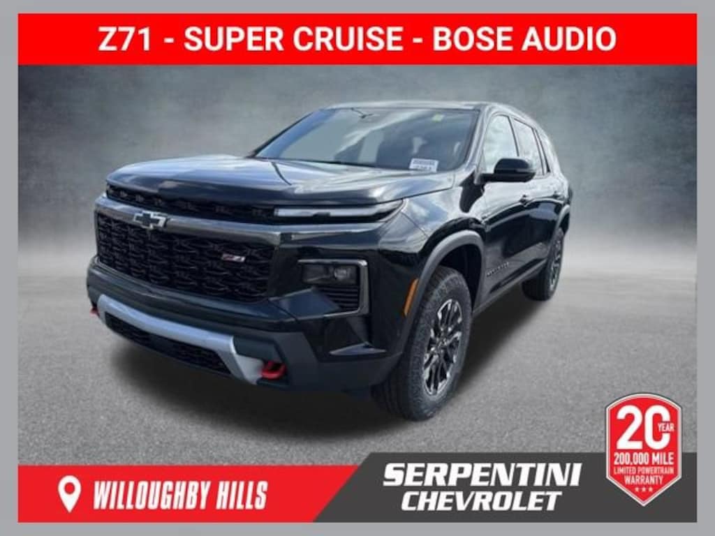 New 2026 Chevrolet Traverse Z71 SUV