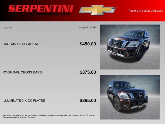 Used 2018 Nissan Armada Platinum SUV