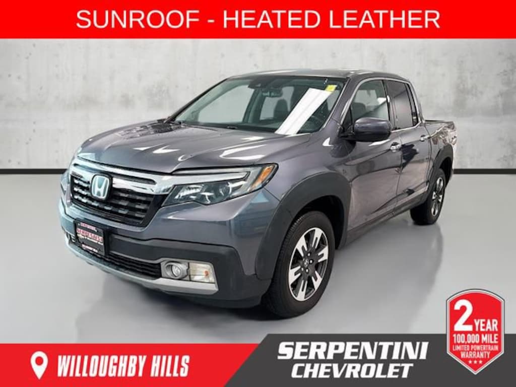 Used 2019 Honda Ridgeline RTL-E Truck Crew Cab