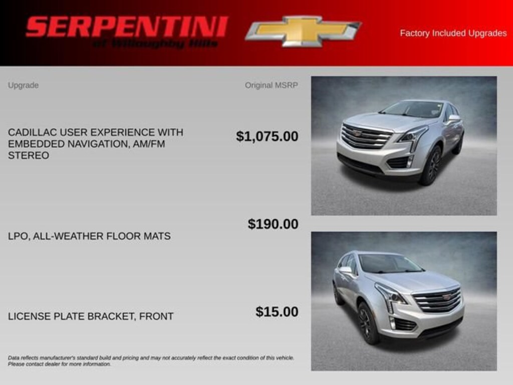 Used 2019 CADILLAC XT5 Luxury AWD SUV