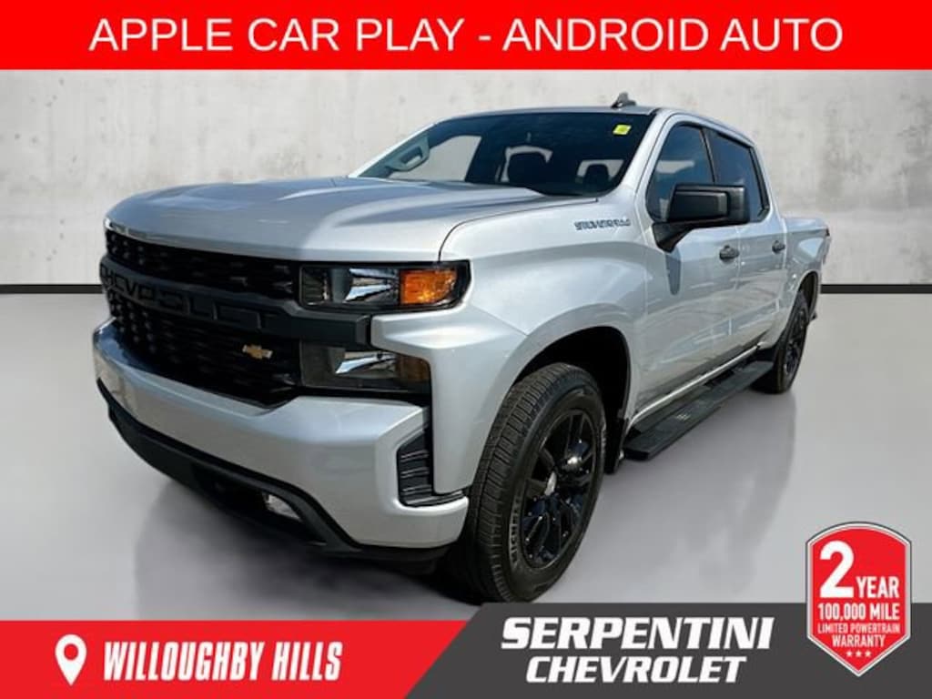 Used 2020 Chevrolet Silverado 1500 Custom Truck Crew Cab